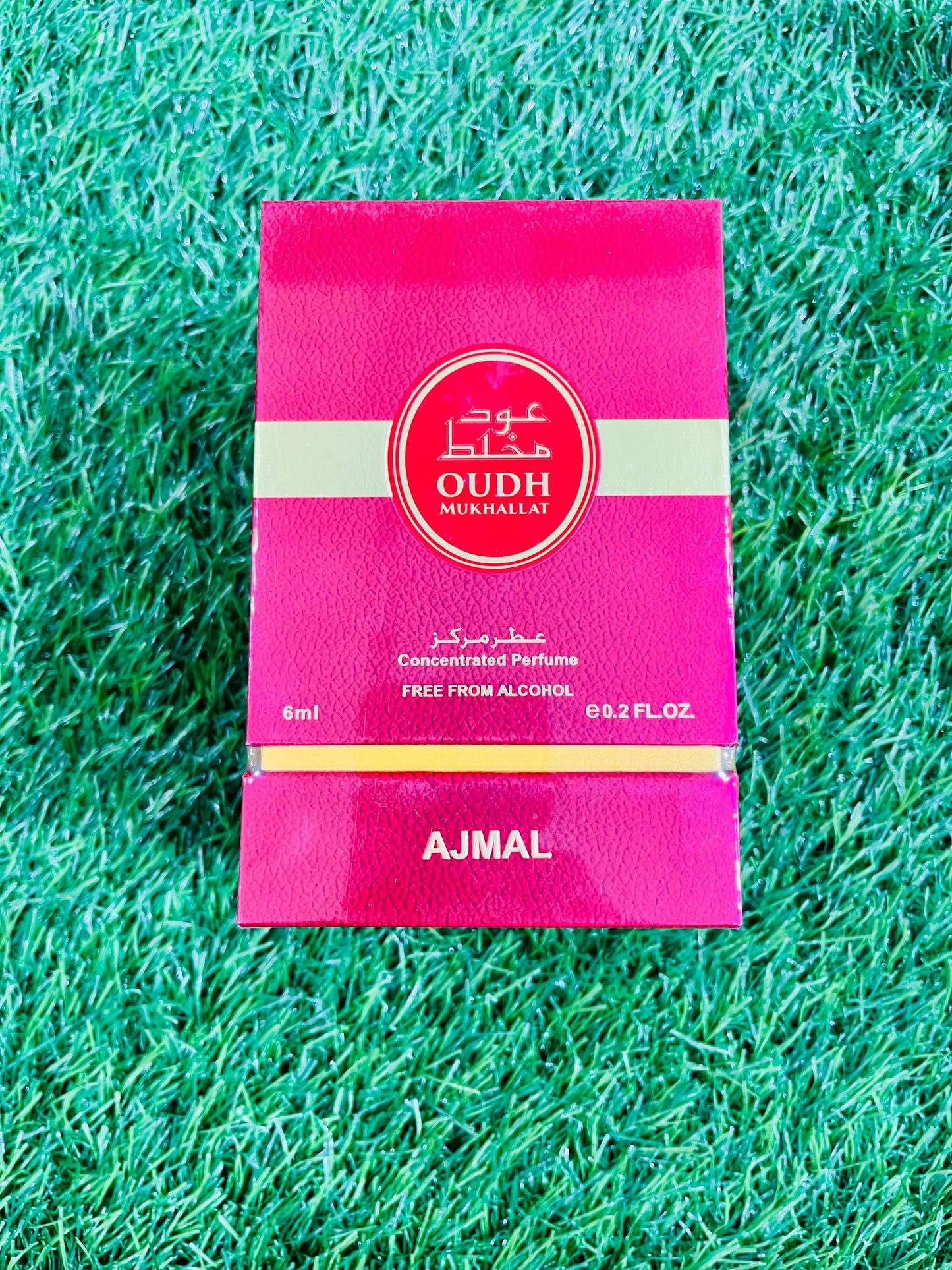Ajmal Oudh Mukhallat Concentrated Perfume – Alcohol-Free Unisex Fragrance