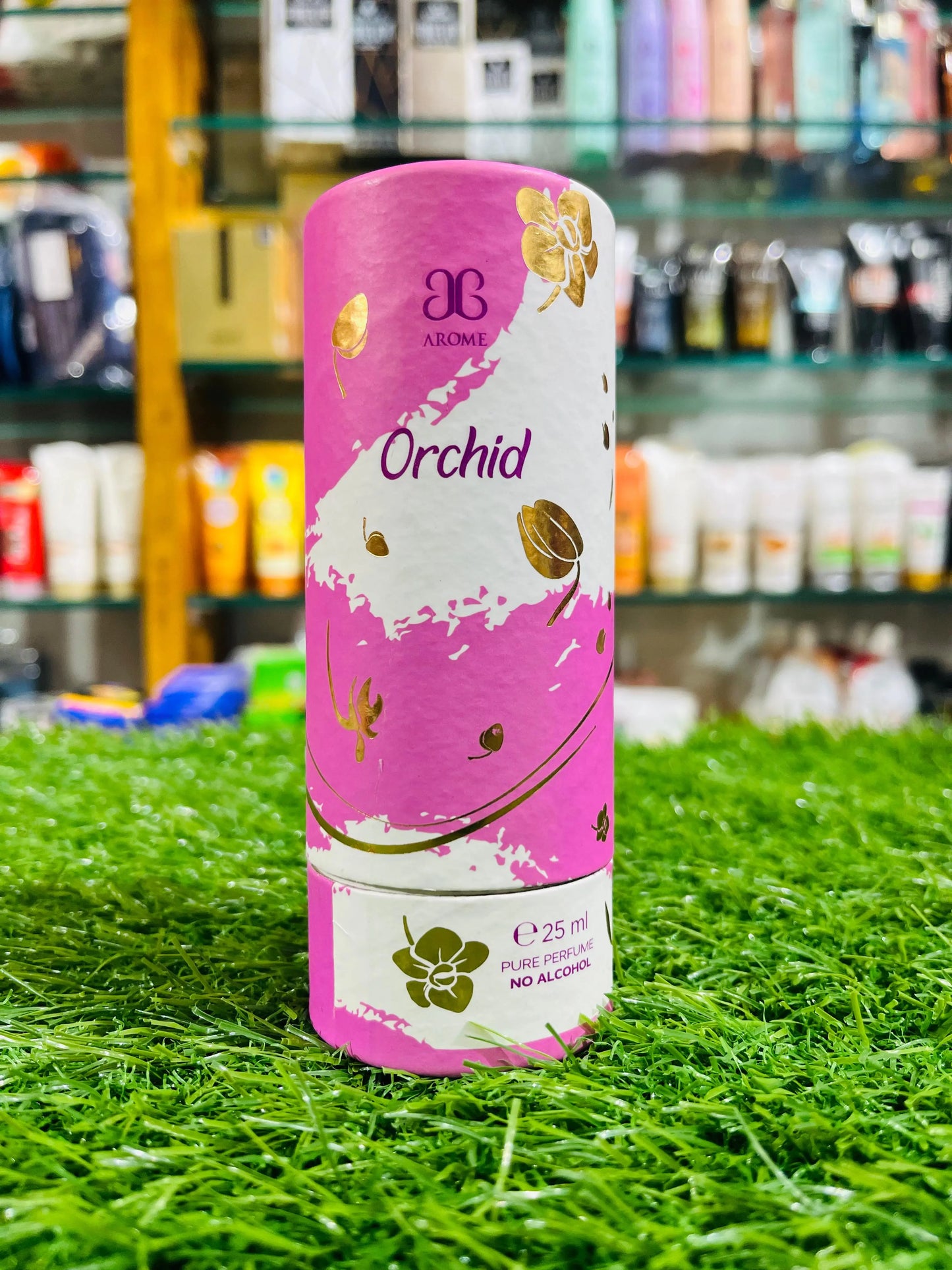 Arome Orchid Pure Perfume Roll-On (25ml) – Alcohol-Free Unisex Fragrance