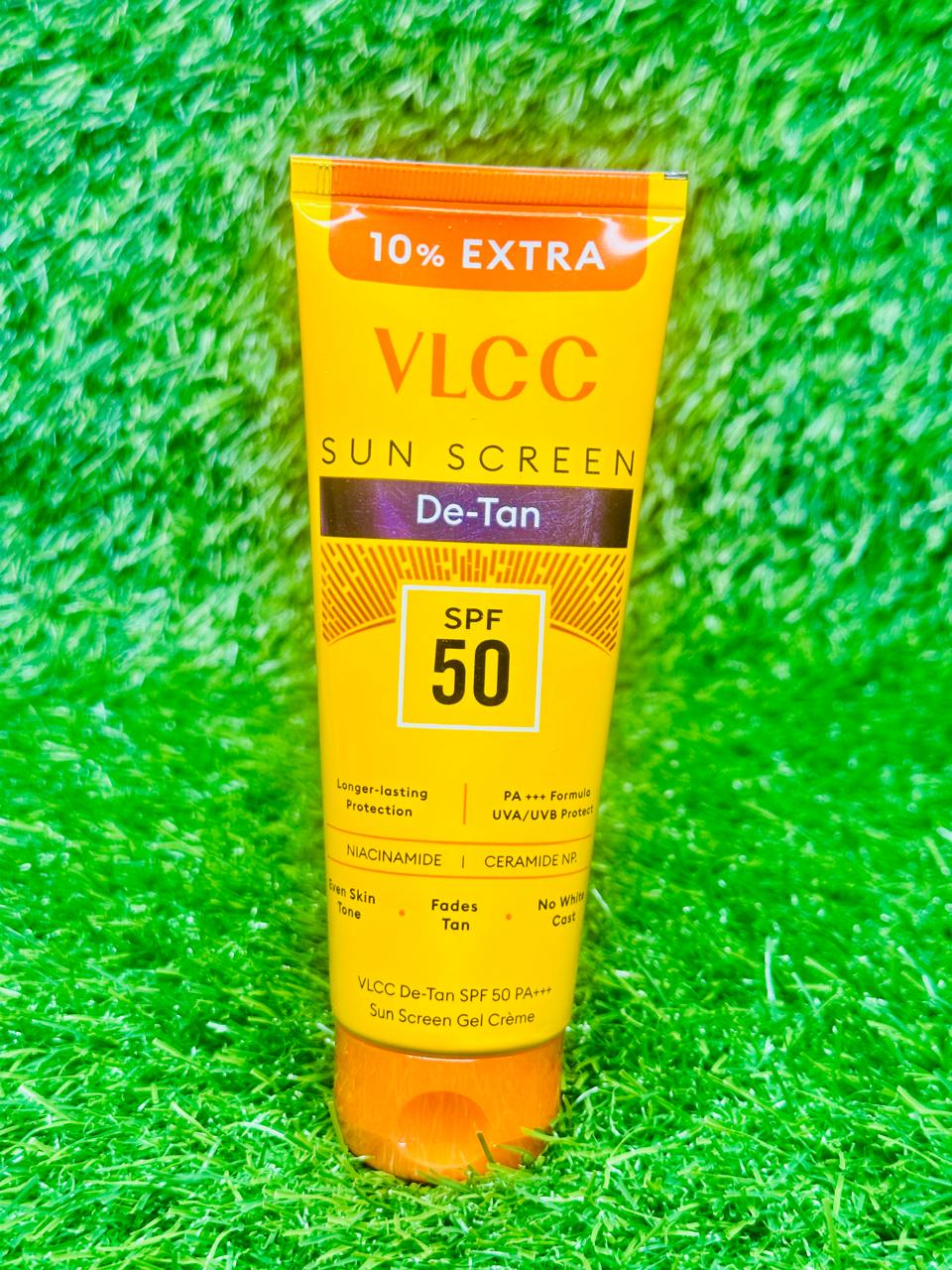 VLCC De-Tan SPF 50 PA+++ Sunscreen Gel Crème - 100g