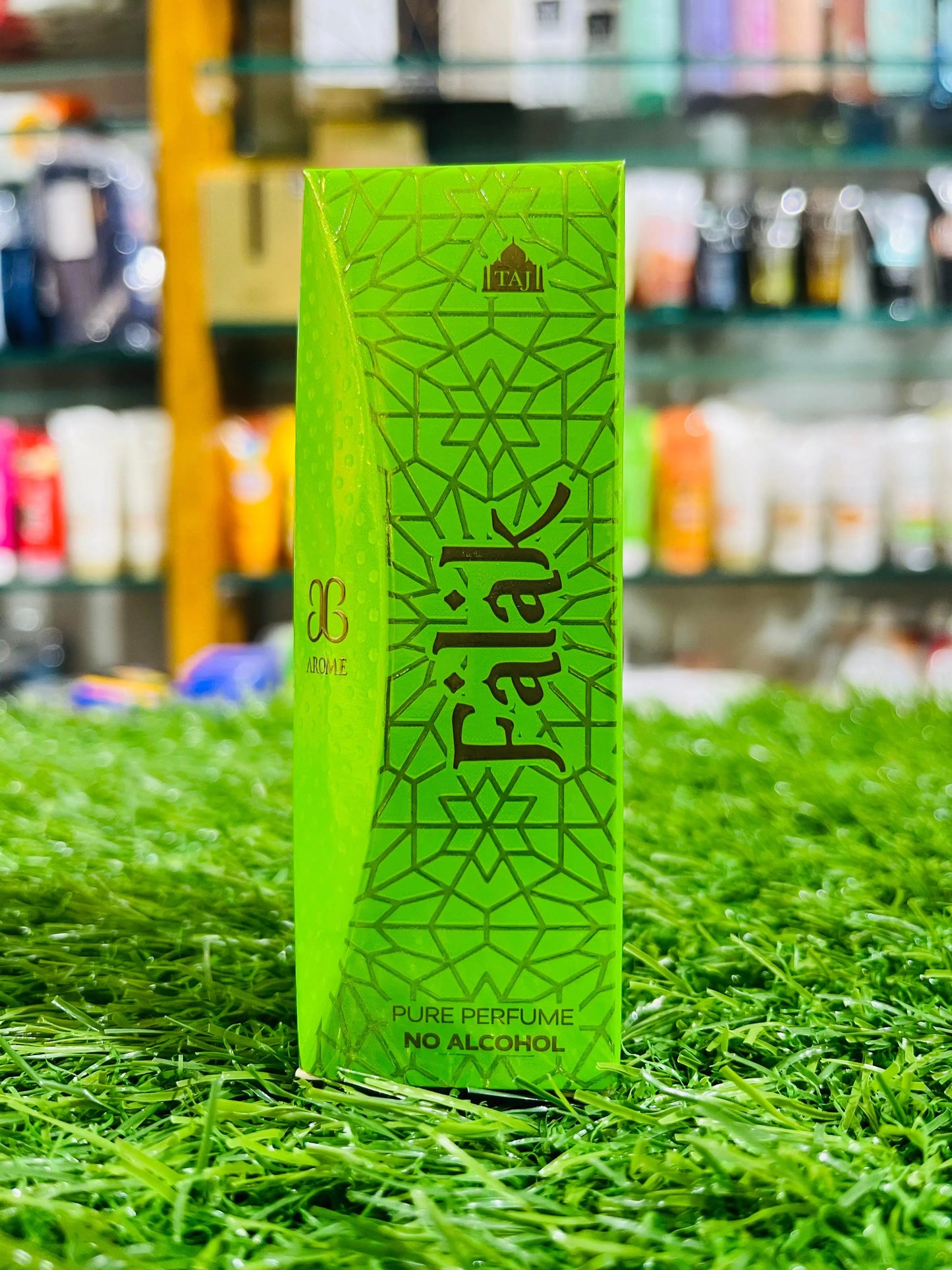 Arome Taj Falak Attar – Long-lasting, Alcohol-free Natural Perfume (9ml)