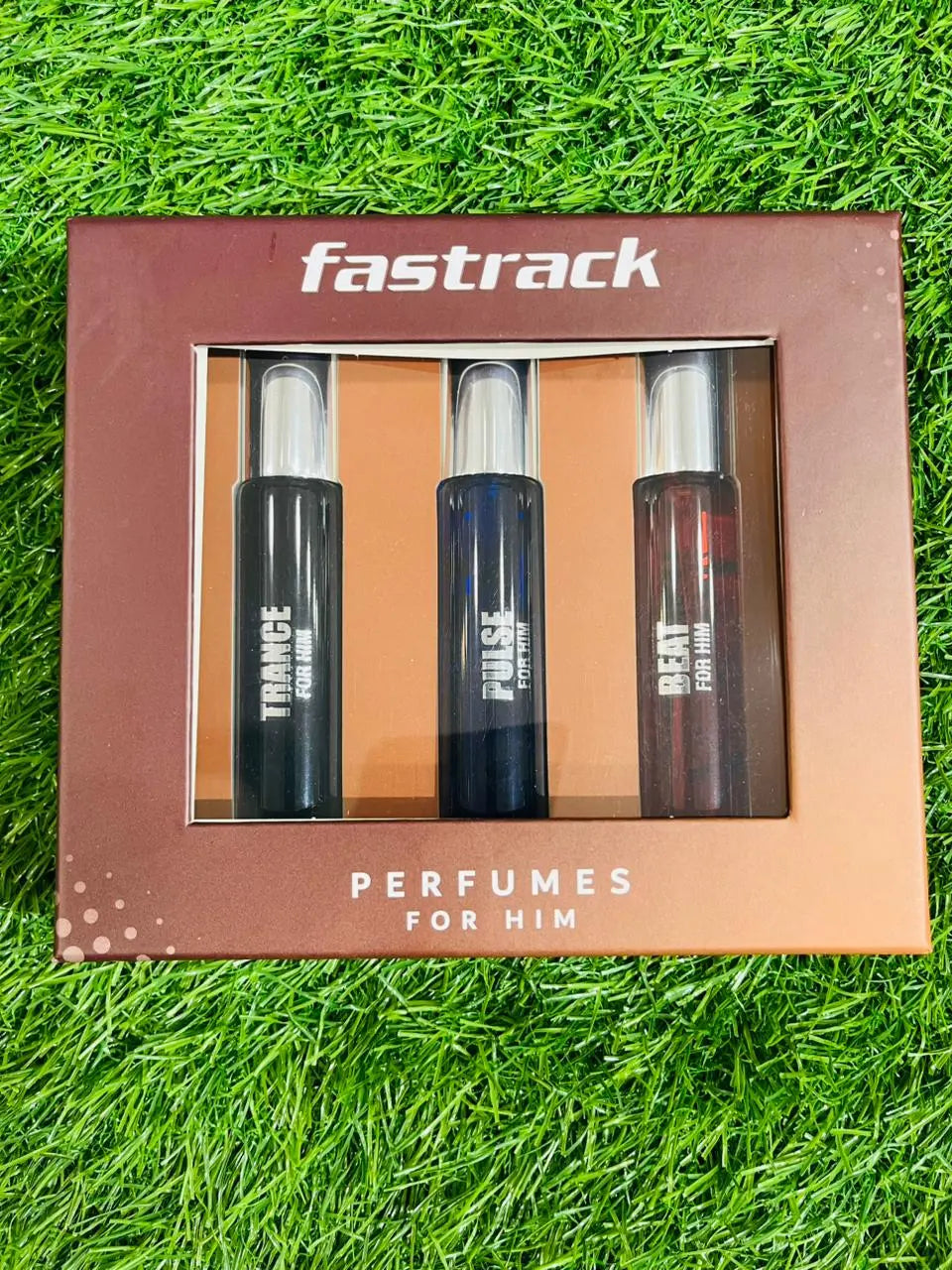 Fastrack Trance, Pulse & Beat for Him Perfume Set – 3 x 20ml Eau De Parfum Travel & Gift Pack