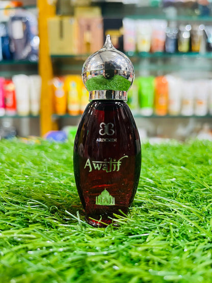 Arome Taj Edition Awatif Attar 9ml – Pure, Alcohol-Free Unisex Roll-On Perfume