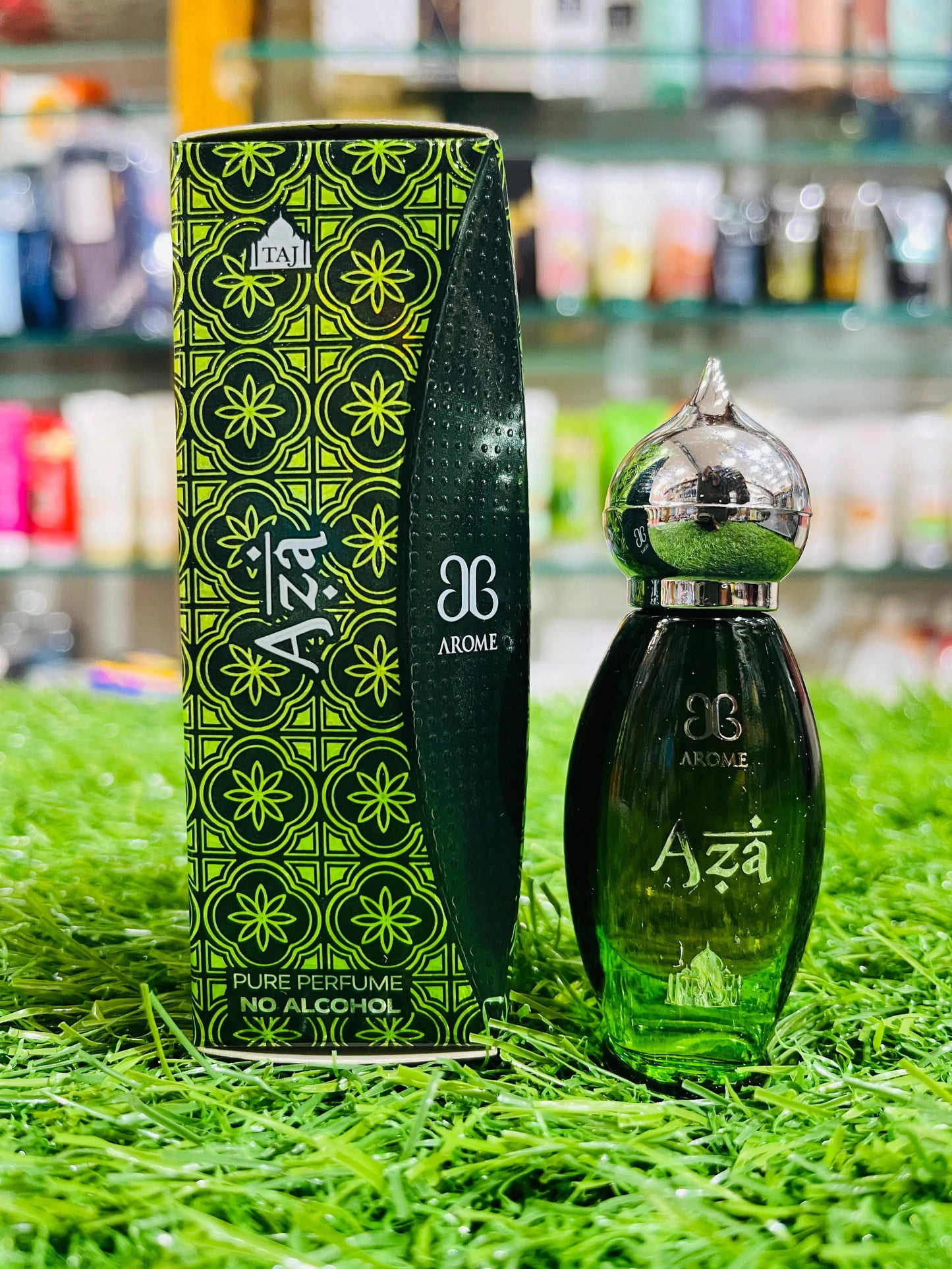 Arome Taj Edition Aza Attar 9ml – Pure, Alcohol-Free Unisex Roll-On Perfume