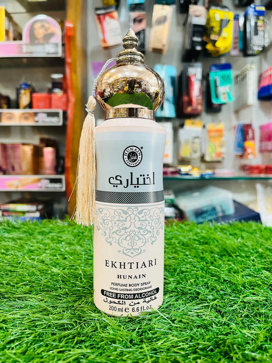 Hunain Ekhtiari Alcohol-Free Perfume Body Spray (200ml)