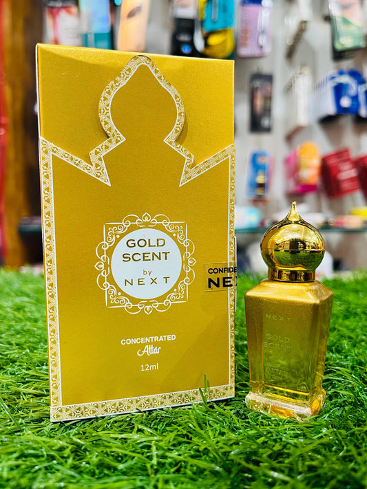 Next Care Gold Attar – Unisex Long-Lasting Roll-On | Raspberry, Rose & Oud