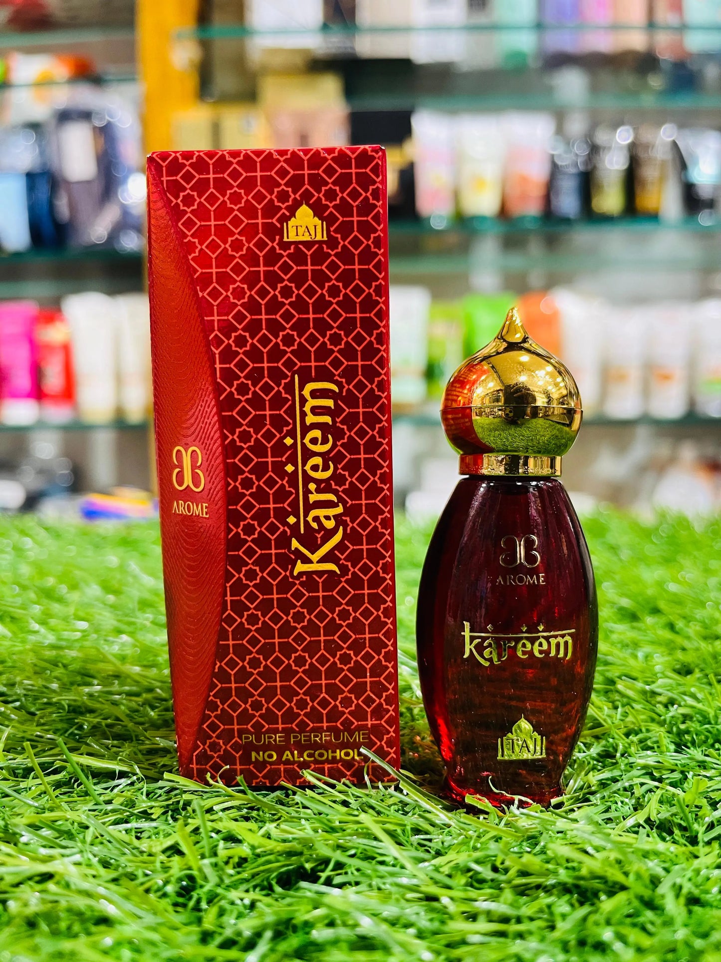 Arome Taj Kareem Attar 9ml – Long-Lasting, Alcohol-Free Natural Perfume