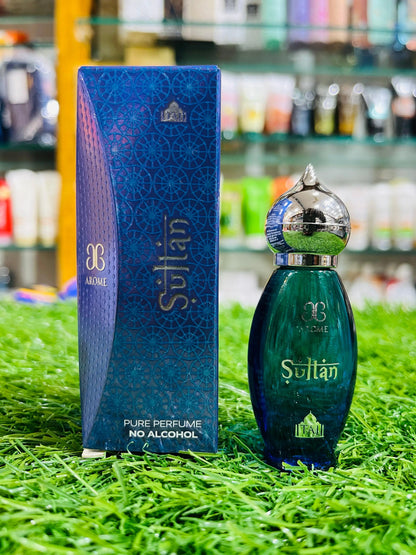 Arome Taj Edition Sultan Attar 9ml – Pure, Alcohol-Free Unisex Roll-On Perfume