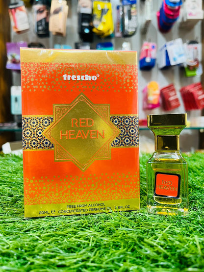 Trescho Red Heaven Attar Roll-On 20ml – Unisex Perfume Oil