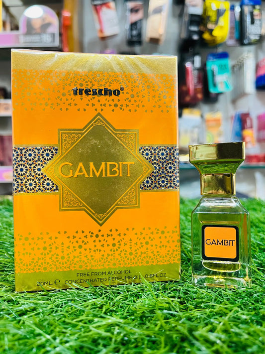 Trescho Gambit 20ml Attar – Floral Musk Concentrated Perfume Oil