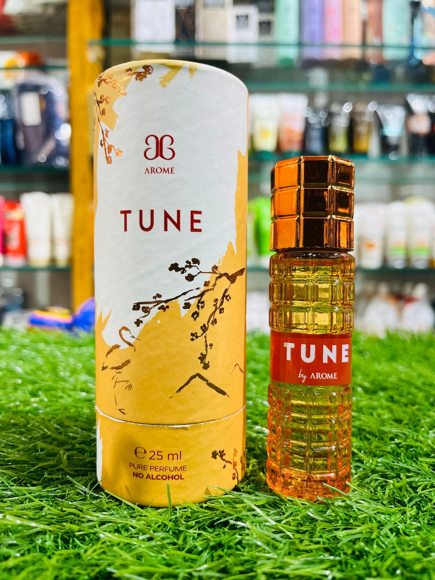 Arome Tune Pure Perfume Roll-On (25ml) – Alcohol-Free, Long-Lasting Unisex Fragrance