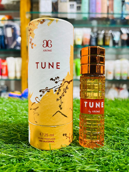 Arome Tune Pure Perfume Roll-On (25ml) – Alcohol-Free, Long-Lasting Unisex Fragrance