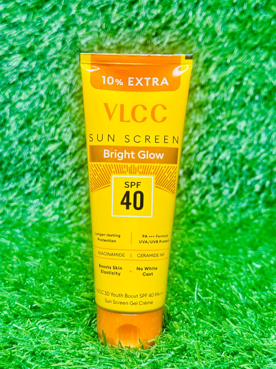 VLCC Bright Glow Sunscreen SPF 40+++ Sun Screen Gel Cream - 100g