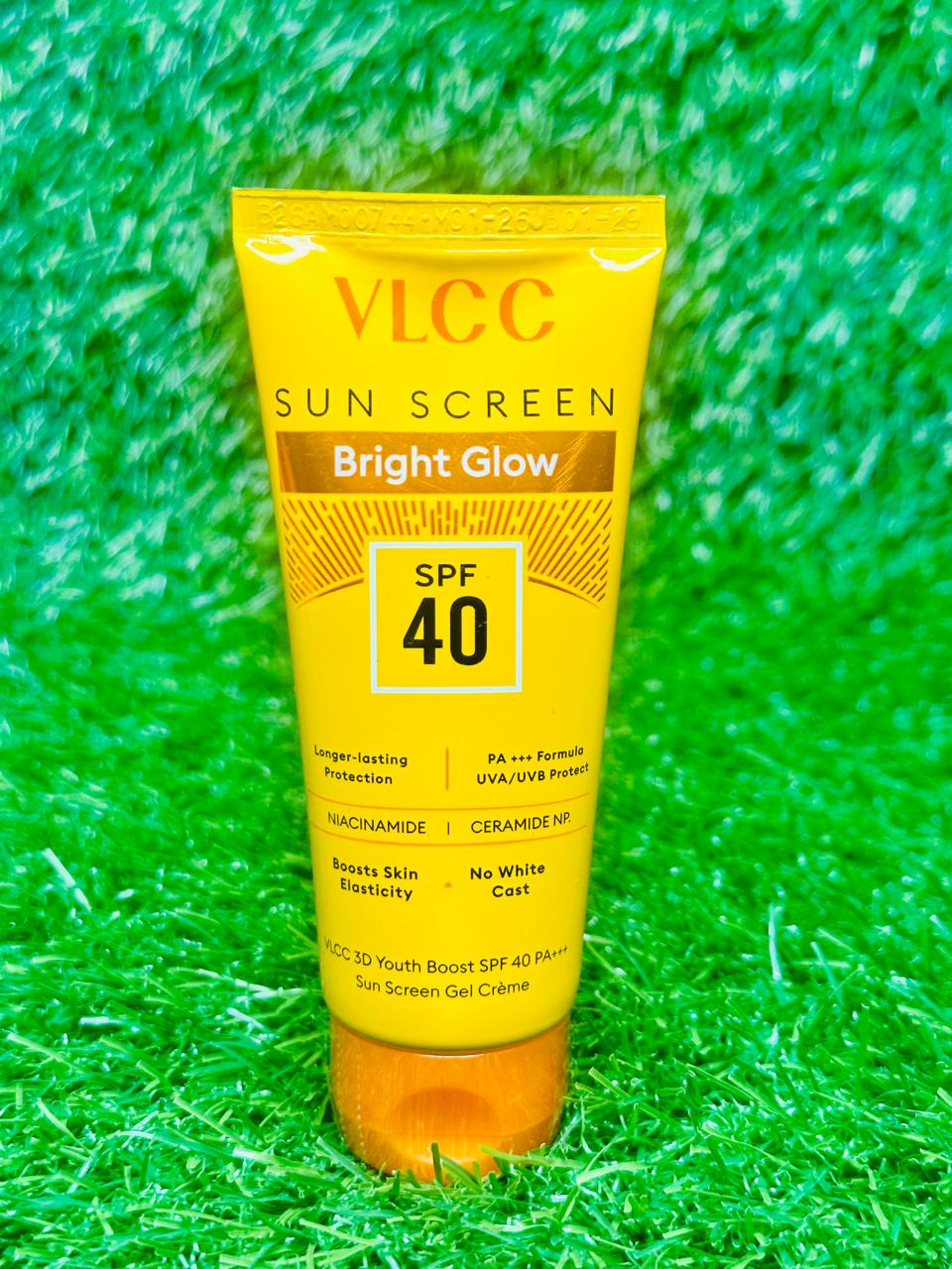 VLCC Bright Glow Sunscreen SPF 40+++ Sun Screen Gel Cream - 50g