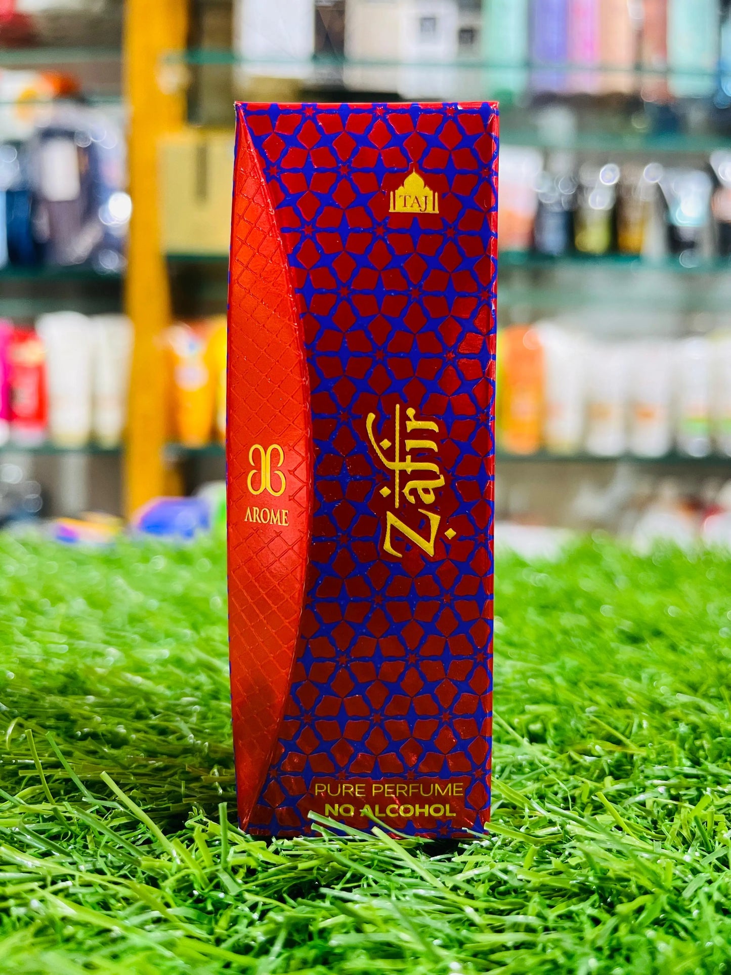 Arome Zafir Attar 9ml – Pure Arabian Roll-On Perfume Oil, Floral Musk