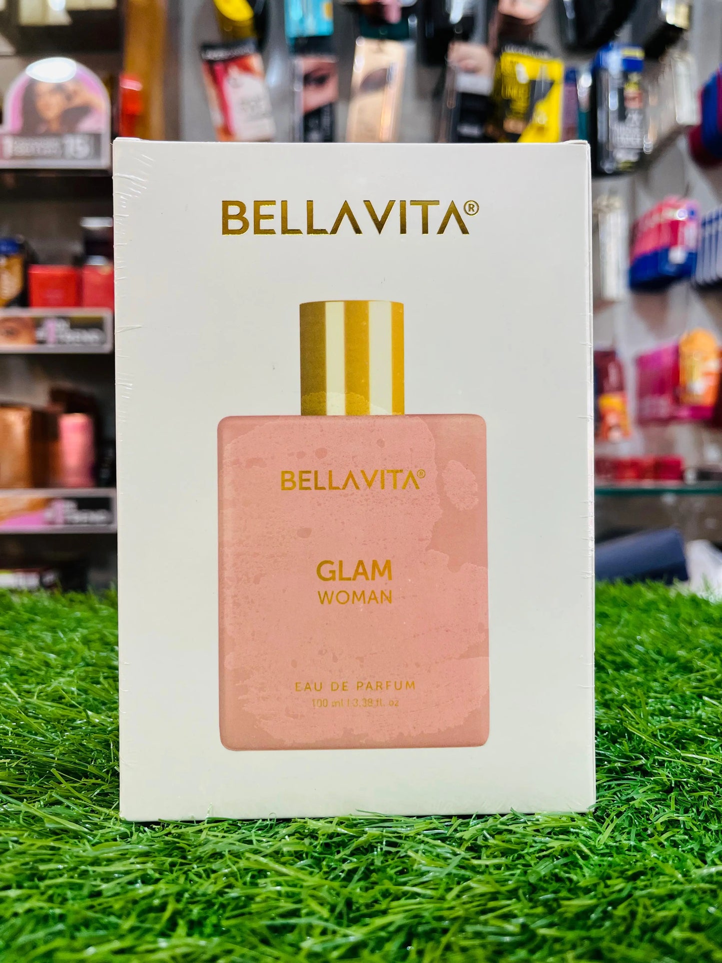 Bella Vita Luxury GLAM | 100ml Long-Lasting Women's Perfume | EDP with African Orange, Jasmine & Patchouli | Premium Floral, Fruity, Woody Fragrance