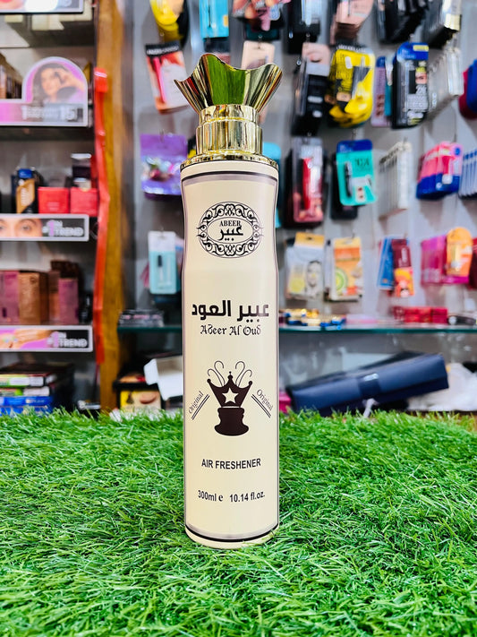 Elegant Lifestyle Abeer Al Oud – Long-Lasting Fragrance Spray (300 ml)