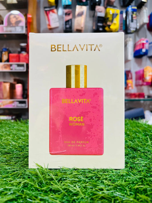 Bella Vita Rosé Eau De Parfum – Long-Lasting Floral Fragrance for Women, 100 ml