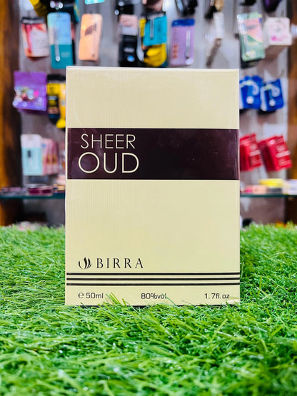 Birra Sheer Oud Eau de Parfum 50ml – Premium Perfume for Men