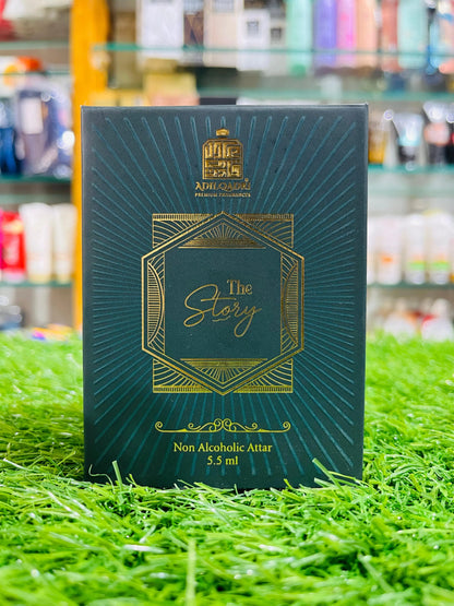 Adilqadri The Story Attar 5.5ml – Long-Lasting Non-Alcohol Unisex Roll-On